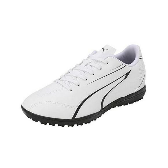 Puma Mens Vitoria Turf Training Soccer Cleats / White/Black